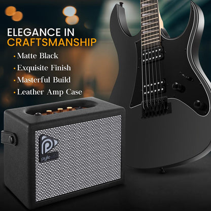 Electric Guitar Kit Black Matte