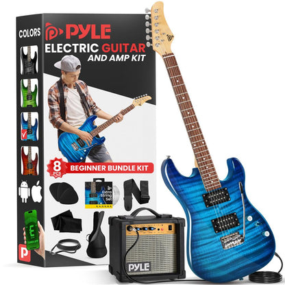 Electric Guitar Kit Blue