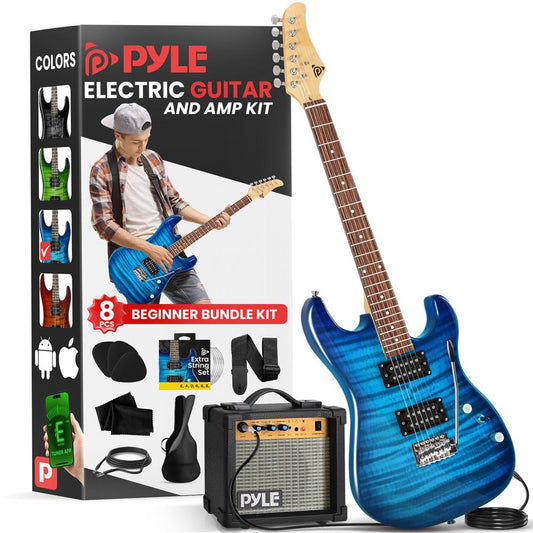 Electric Guitar Kit Blue