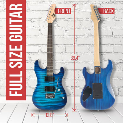 Electric Guitar Kit Blue