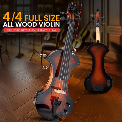 Electric Plywood Violin Sunburst