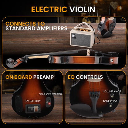 Electric Plywood Violin 10W