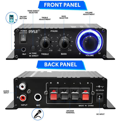 Hi-Fi Audio Amplifier, 60 Watt