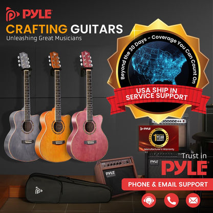 Acoustic Guitar Kit Grey