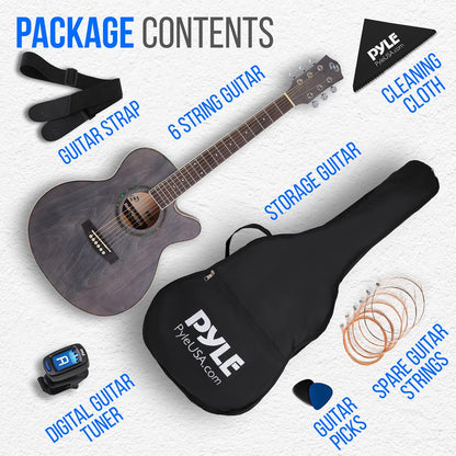 Acoustic Guitar Kit Grey