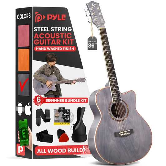 Acoustic Guitar Kit Grey