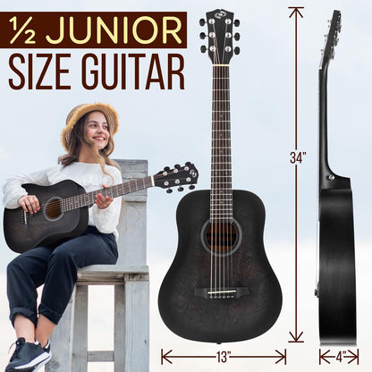Steel String 1/2 Scale Acoustic Guitar K