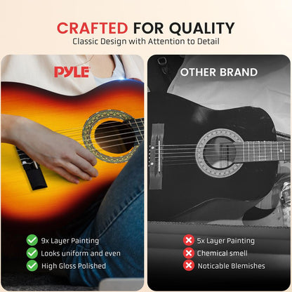 Classical Style 3/4 Scale Guitar Kit Brown