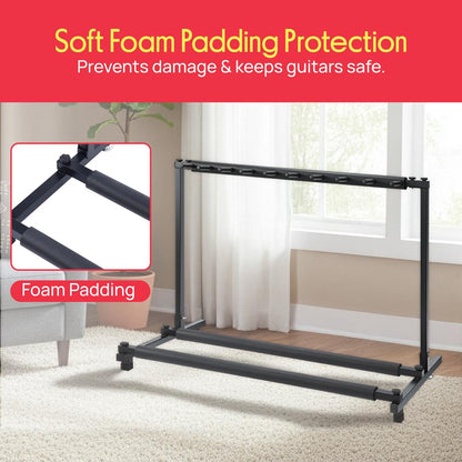 Foldable Multi-Guitar Stand