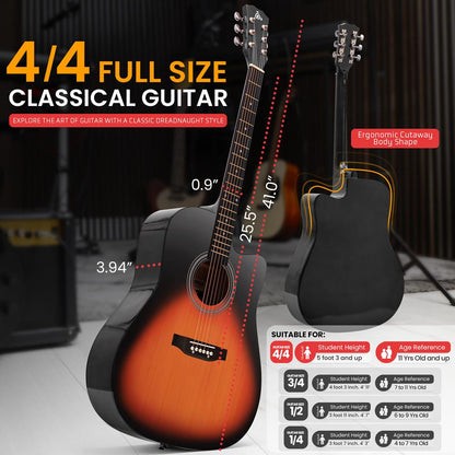 41" Acoustic Guitar Kit
