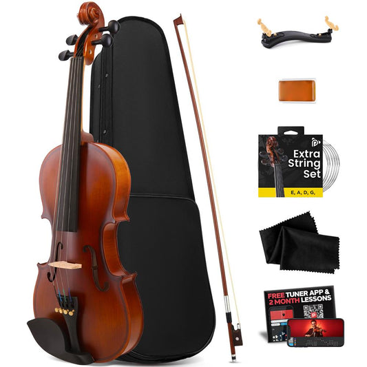 1/4 Size Plywood Violin Wood Grain