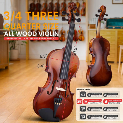 3/4 Size Plywood Violin