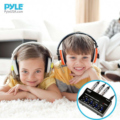 4-Ch. Stereo Headphone Amplifier