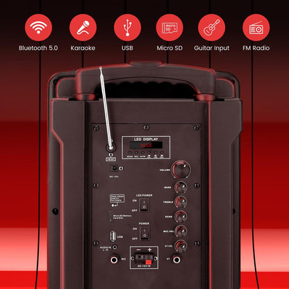 8” Portable PA Speaker PHPWA8TB.5