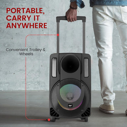 8” Portable PA Speaker PHPWA8TB.5