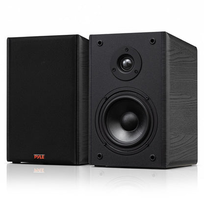 Bookshelf Speakers Black 6.5"