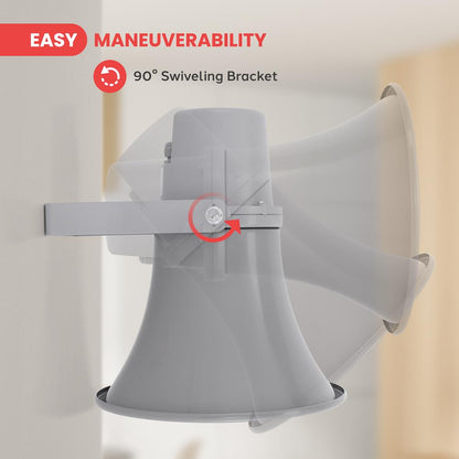 9.7'' Indoor / Outdoor PA Horn Speaker