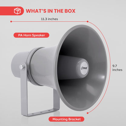 9.7'' Indoor / Outdoor PA Horn Speaker