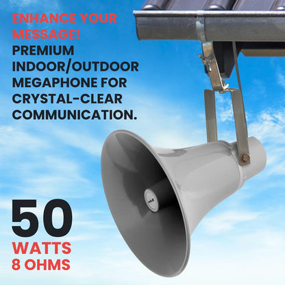 13.5'' Indoor / Outdoor PA Horn Speaker