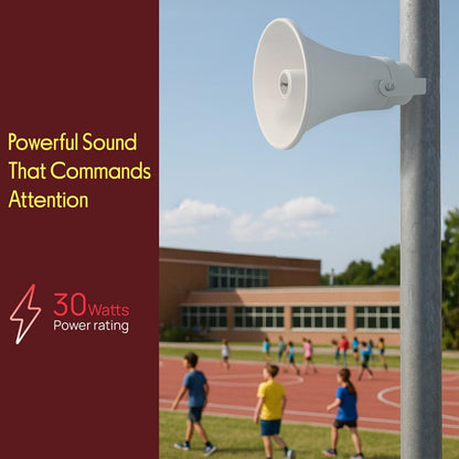 9.4'' Indoor/Outdoor PA Horn Speaker