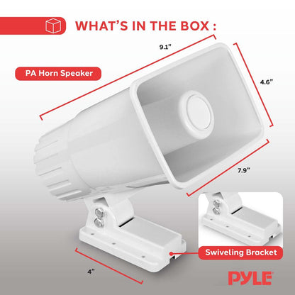 Portable PA Horn Speaker 8"