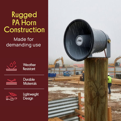 6.3'' Indoor / Outdoor PA Horn Speaker