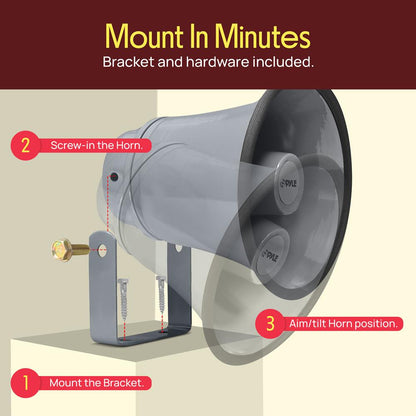 6.3'' Indoor / Outdoor PA Horn Speaker
