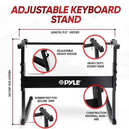 Digital Musical Karaoke Keyboard LCD Display