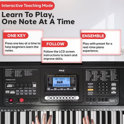 Digital Musical Karaoke Keyboard