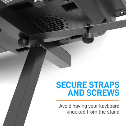 Heavy-Duty Music Stand with 2nd Tier