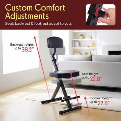 Adjustable Chair Seat Stool