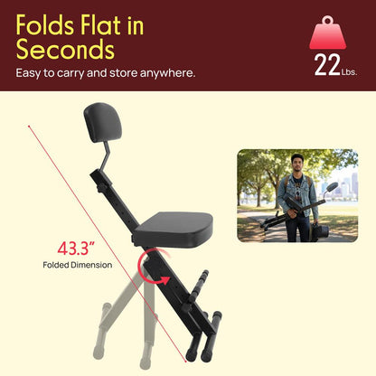 Adjustable Chair Seat Stool