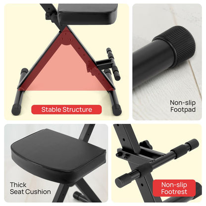Adjustable Chair Seat Stool