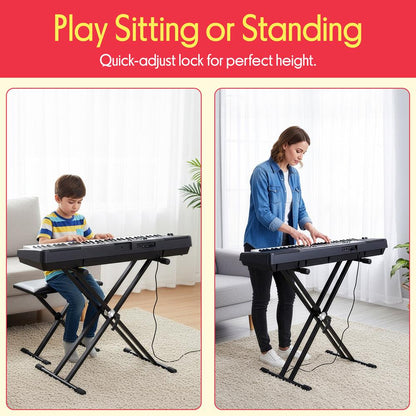 Digital Piano Keyboard Stand