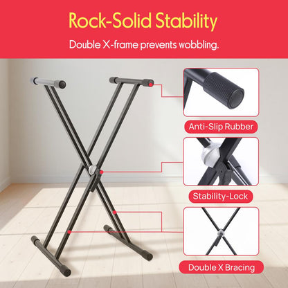 Digital Piano Keyboard Stand
