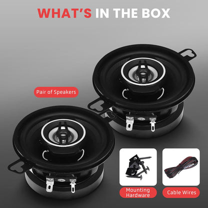 Two-Way Speaker System 120W Black