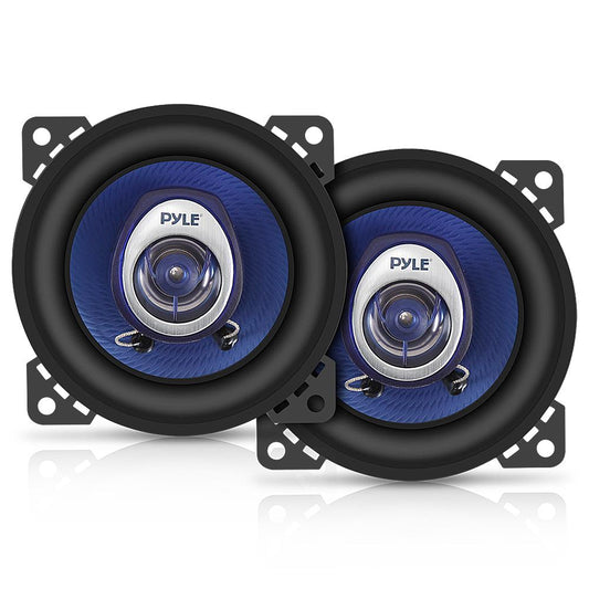 4 inch Component Car Speakers Blue