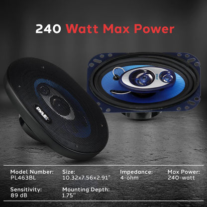 4 x 6 inch Component Car Speakers