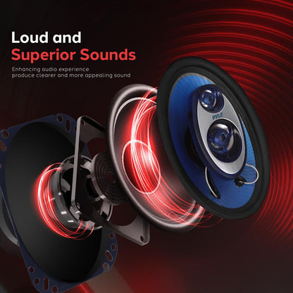 4 x 6 inch Component Car Speakers