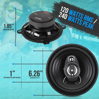 Three-Way Speaker System 240W