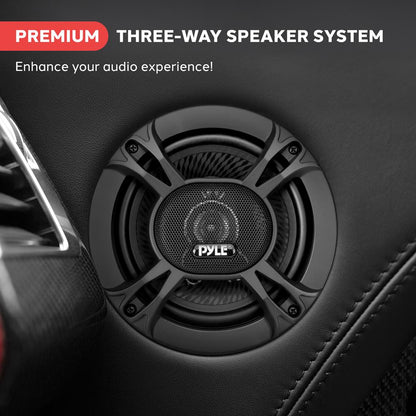 Three-Way Speaker System 300W Round