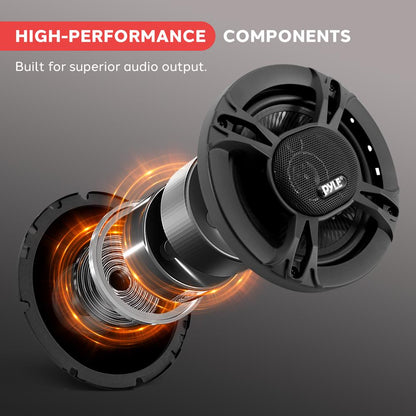 Three-Way Speaker System 300W Round