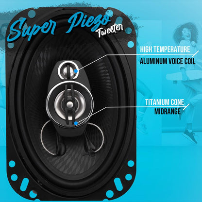 Three-Way Speaker System 400W
