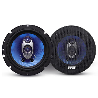 6.5 inch Component Car Speakers Blue