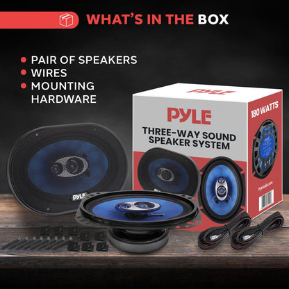 6 x 8 inch Component Car Speakers