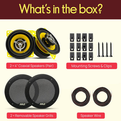 4 inch Component Car Speakers