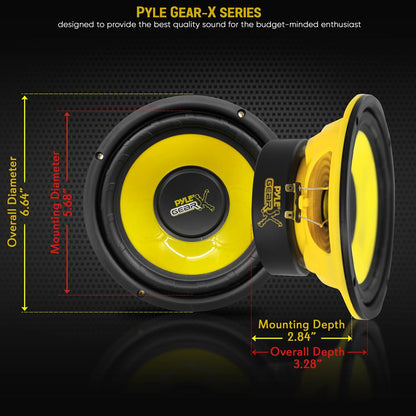 6.5 inch Component Car Midbass Woofer