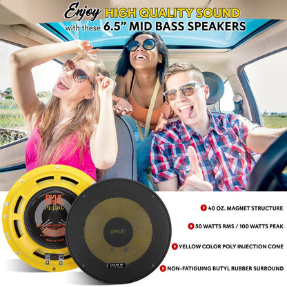 6.5 inch Component Car Speaker Kit