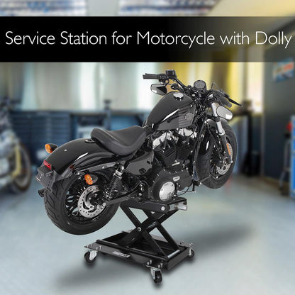 Motorcycle Jack with Dolly
