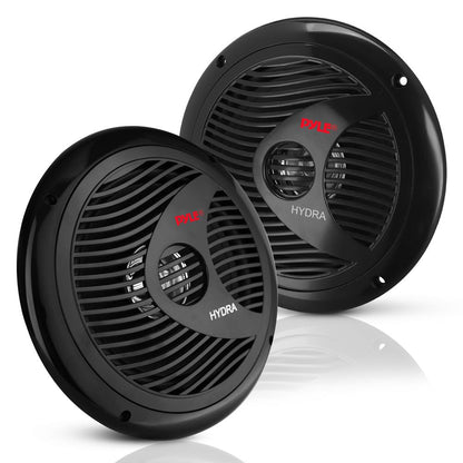 6.5 inch Marine Component Speakers Black
